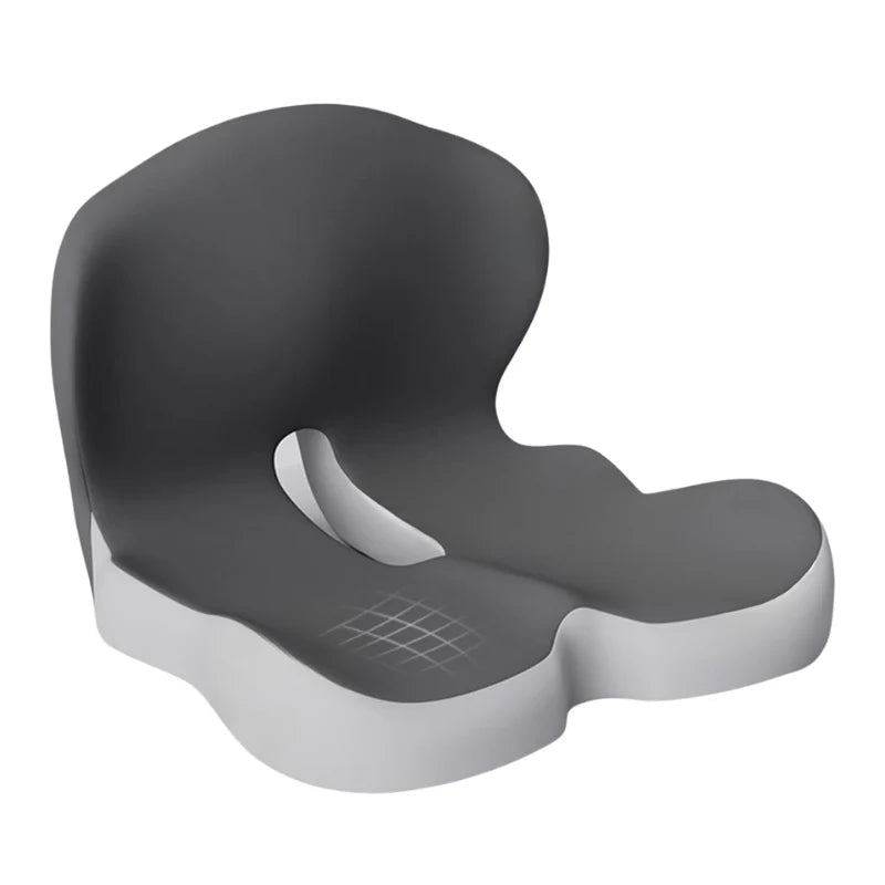 Seat Cushion Memory Foam Contoured Lumbar Support