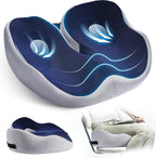 Seat Cushion Memory Foam Cut-Out Washable Cover