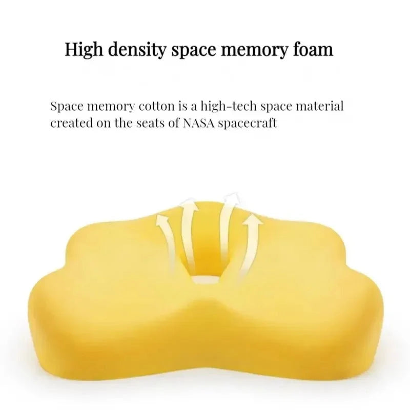 Seat Cushion Memory Foam Lumbar & Coccyx Support