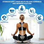 Seat Cushion Memory Foam Orthopedic Coccyx Cutout