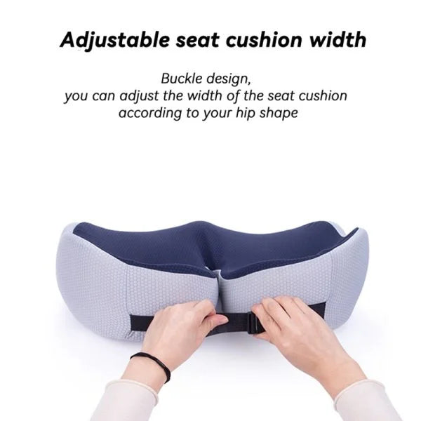 Seat Cushion Memory Foam Orthopedic Coccyx Cutout