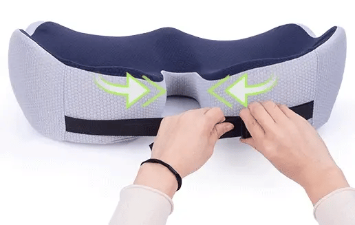 Seat Cushion Memory Foam Orthopedic Coccyx Cutout