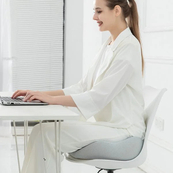 Seat Cushion Memory Foam Orthopedic Coccyx Cutout