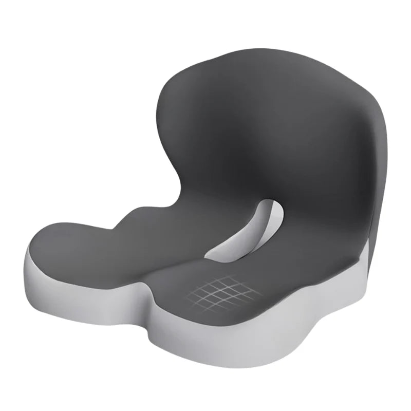 Seat Cushion Memory Foam Pressure-Relieving Non-Slip Bottom