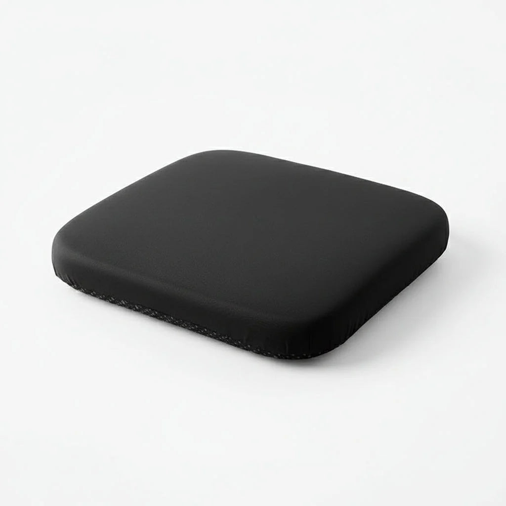 Seat Cushion Memory Foam Tailbone Cut-Out & Lumbar Support