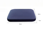 Seat Cushion Memory Foam Tailbone Cut-Out & Lumbar Support