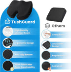 Seat Cushion Memory Foam Tailbone Support Car & Office