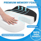 Seat Cushion Memory Foam Tailbone Support Car & Office