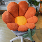 Seat Cushion Sunflower Design Conforming Foam