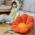 Seat Cushion Sunflower Design Conforming Foam