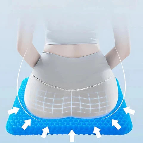 Seat Cushion Ventilated Gel Core Tailbone Relief