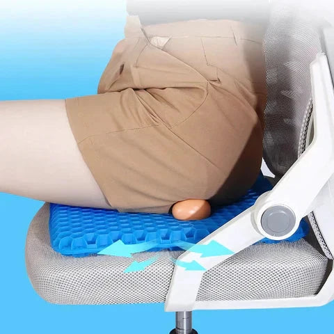 Seat Cushion Ventilated Gel Core Tailbone Relief