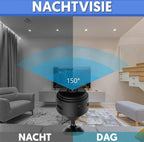 Security Camera 1080P 150° Wide-Angle Night Vision