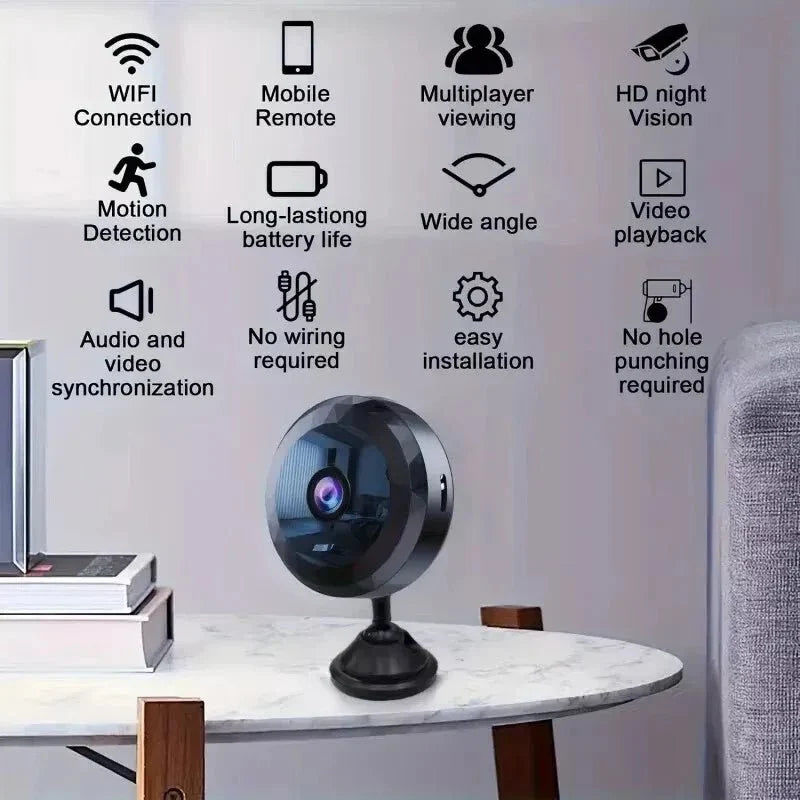 Security Camera 1080P Night Vision Motion Detection