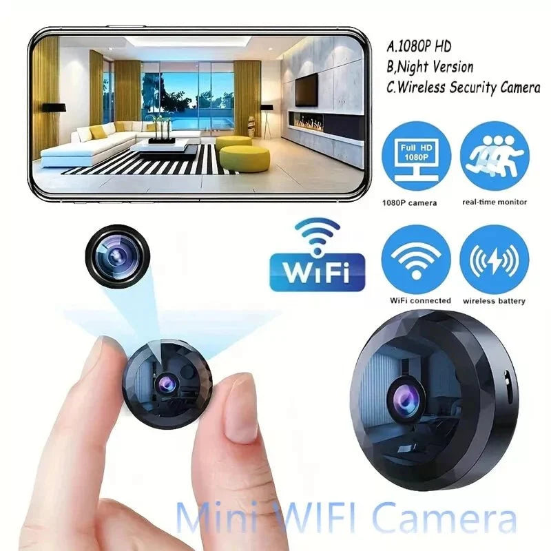 Security Camera 1080P WiFi Night Vision