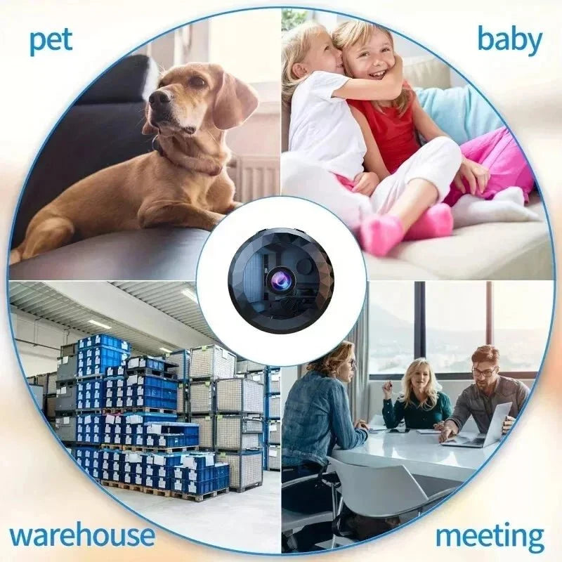 Security Camera 1080P WiFi Night Vision