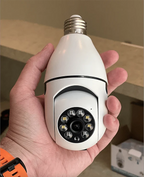 Security Camera Bulb E27 Night Vision & Motion Tracking