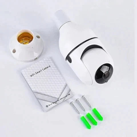 Security Camera Bulb E27 Night Vision & Motion Tracking