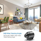 Security Camera Compact WiFi Night Vision