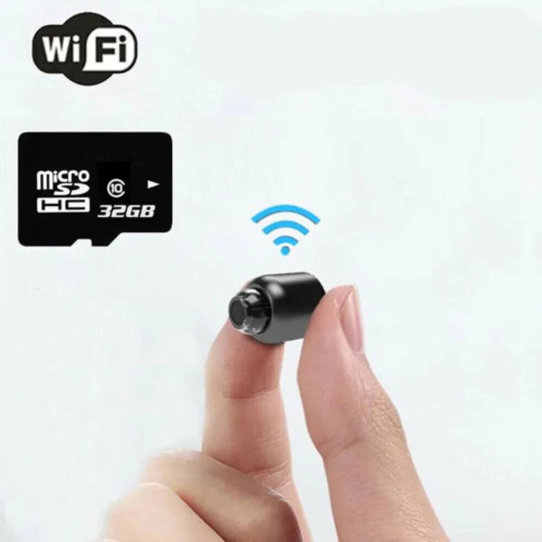 Security Camera Mini 1080P Night Vision & Motion Alerts