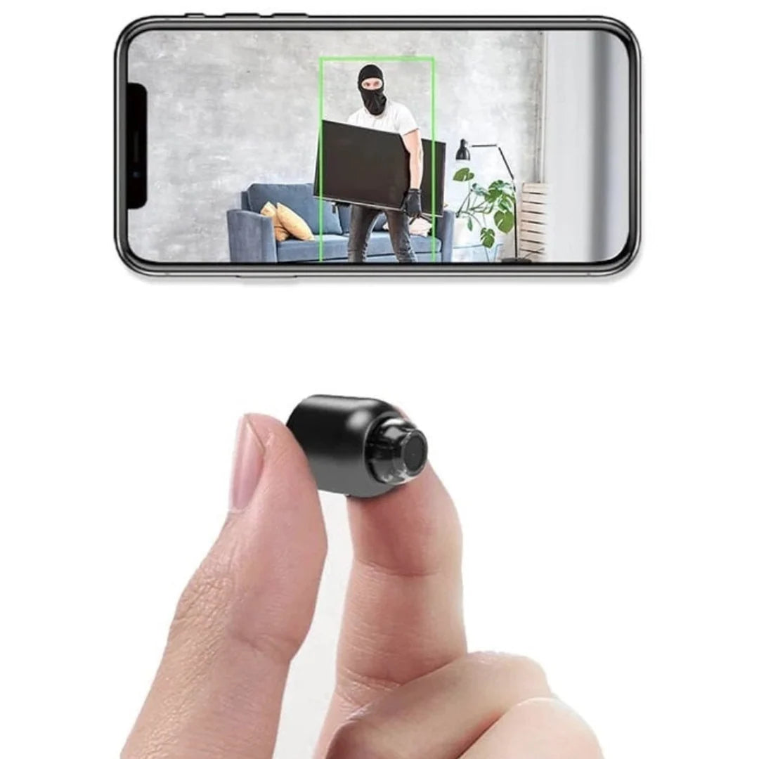 Security Camera Mini 1080P Night Vision & Motion Alerts