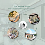 Security Camera PTZ Night Vision Two-Way Audio