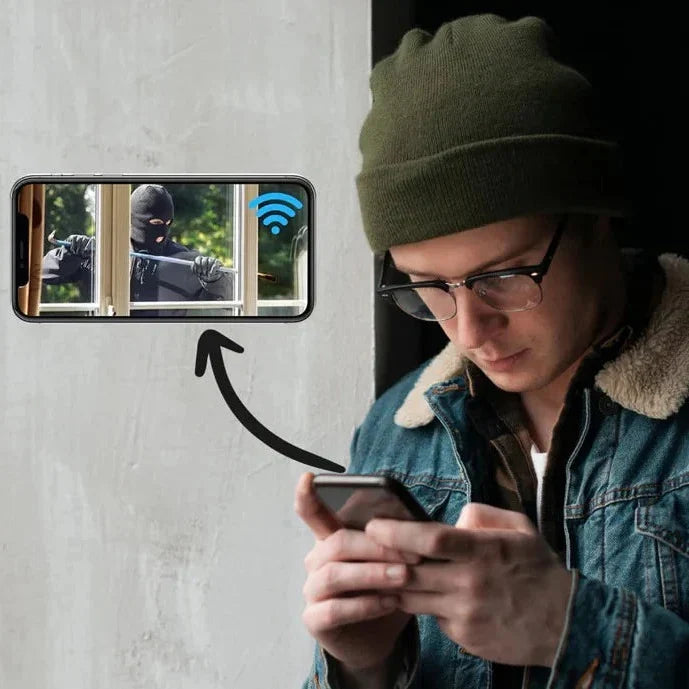 Security Camera WiFi 1080p Night Vision & Motion Alerts