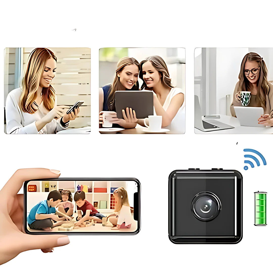 Security Camera WiFi Full HD Night Vision