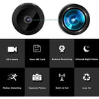 Security Camera Wireless 1080P Night Vision Magnetic Mount