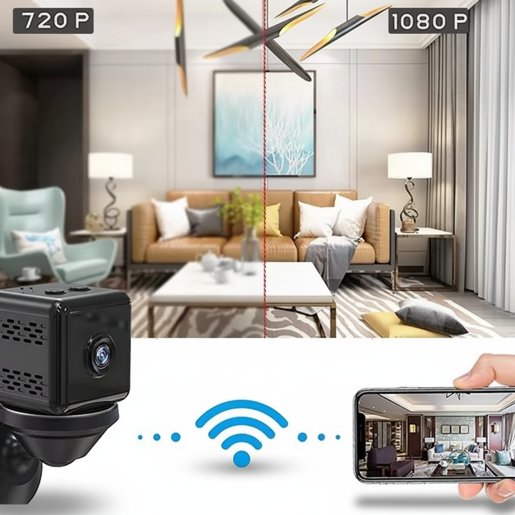 Security Camera Wireless 1080p HD Motion Detection