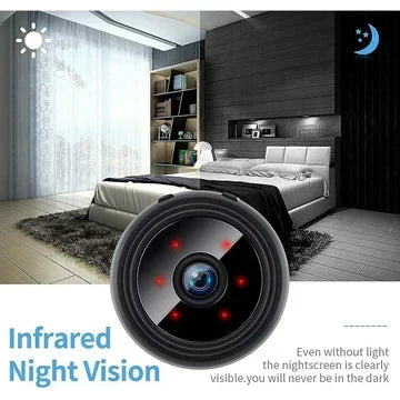Security Camera Wireless 1080p Night Vision Magnetic Mount