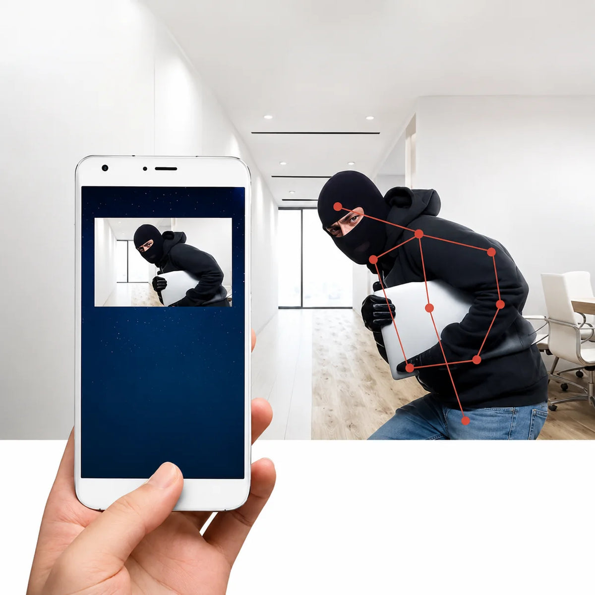 Security Camera Wireless Full HD Night Vision