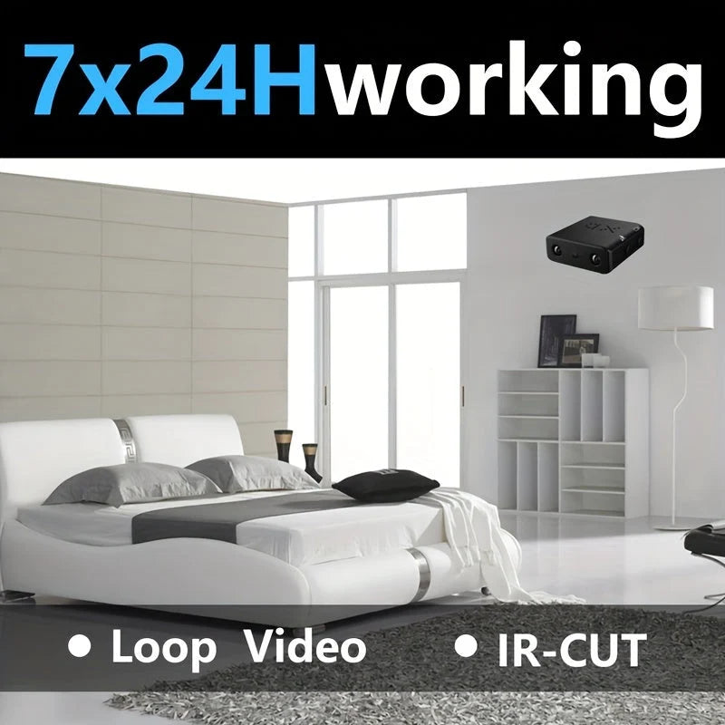 Security Camera Wireless Full HD Night Vision & Motion Alerts