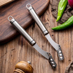 Seed Corer Tool Stainless Steel Serrated Edge