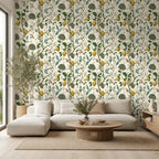 Self-Adhesive Removable PVC Wallpaper (Lemon & Bluebird, 18 x 118 cm)