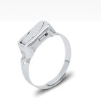 Self-Defense Ring Concealed Deployable Blade Stainless Steel
