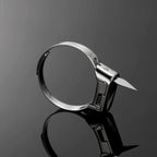 Self-Defense Ring Concealed Deployable Blade Stainless Steel