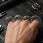 Self-Defense Ring Stainless Steel Foldable & Swivel