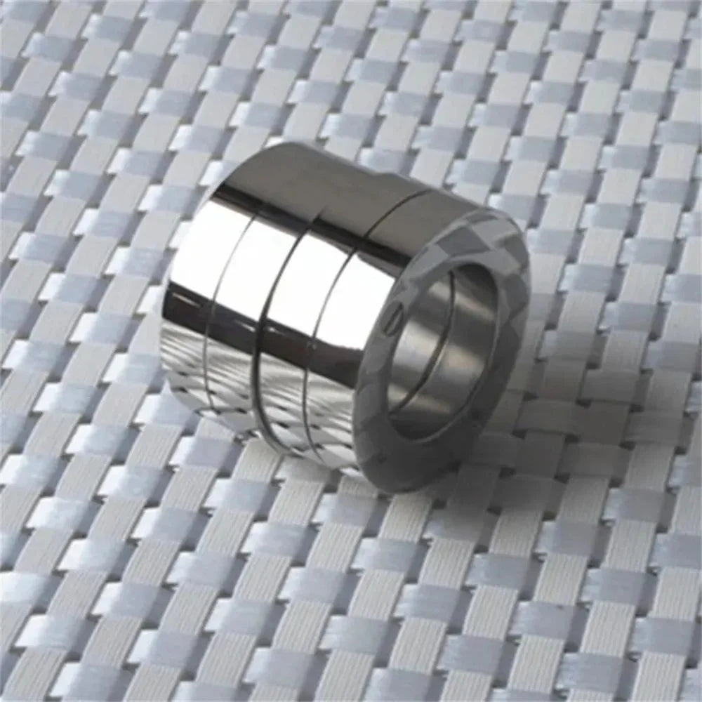Self-Defense Ring Stainless Steel Foldable & Swivel