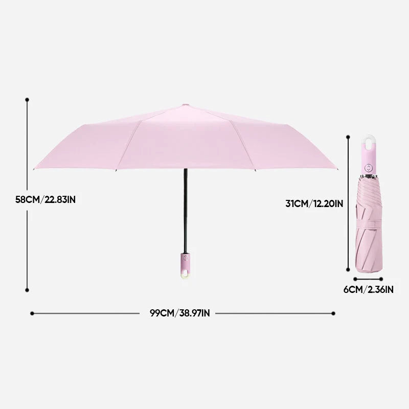 Self-Opening Umbrella 360° Rotating Handle & Water-Repellent Canopy