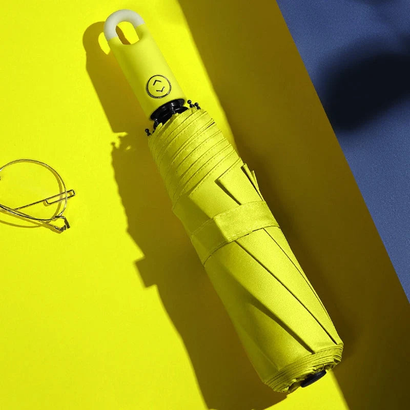 Self-Opening Umbrella 360° Rotating Handle & Water-Repellent Canopy