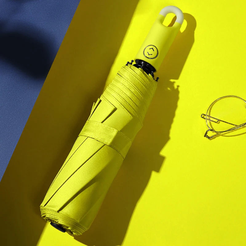 Self-Opening Umbrella 360° Rotating Handle & Water-Repellent Canopy