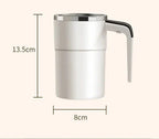 Self-Stirring Mug Rechargeable Magnetic Stirring & Temperature Display