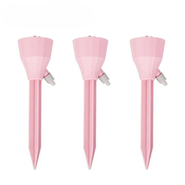 Self-Watering Plant Stakes Adjustable Drip Reusable Set of 6