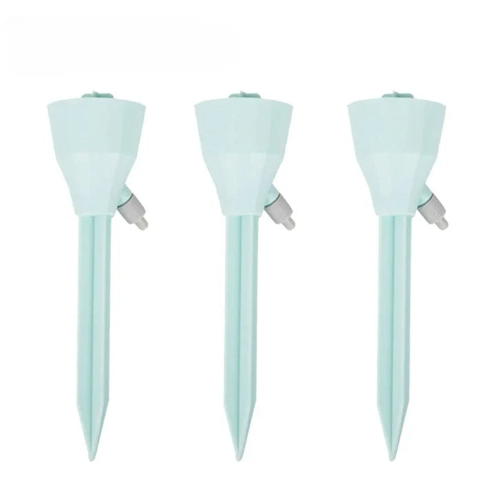Self-Watering Plant Stakes Adjustable Drip Reusable Set of 6