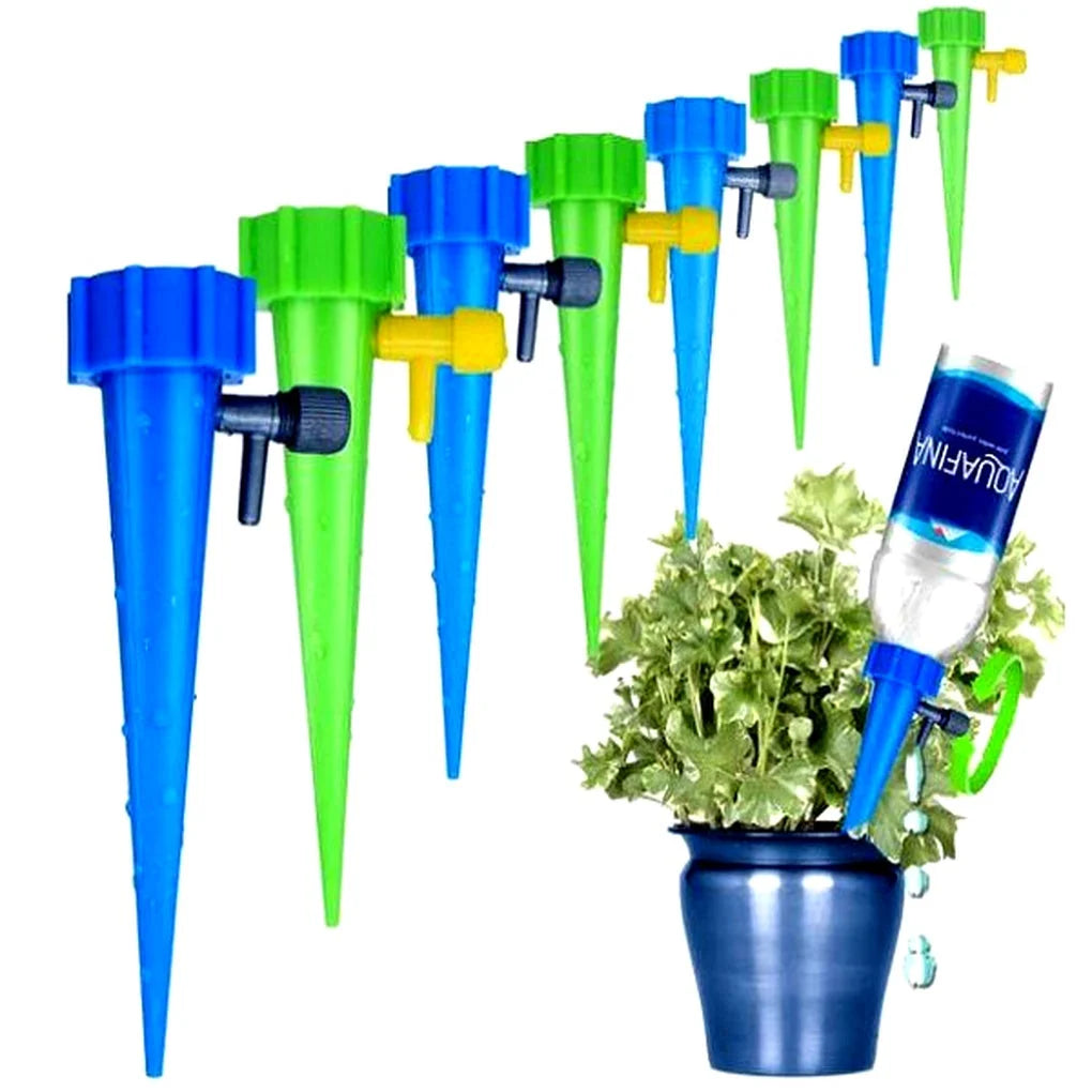 Self-Watering Spikes Adjustable Flow 12 Pack