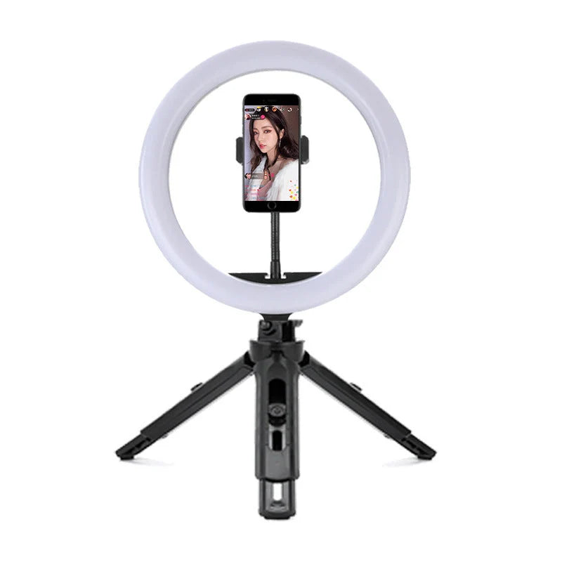 Selfie Ring Light 10 Inch 360 Degree Rotating Metal Bracket