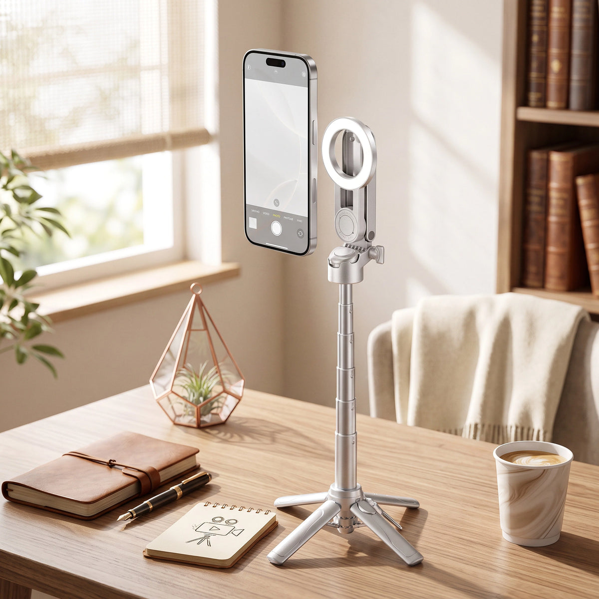 Selfie Stick 4-in-1 Magnetic Tripod & Wireless Remote