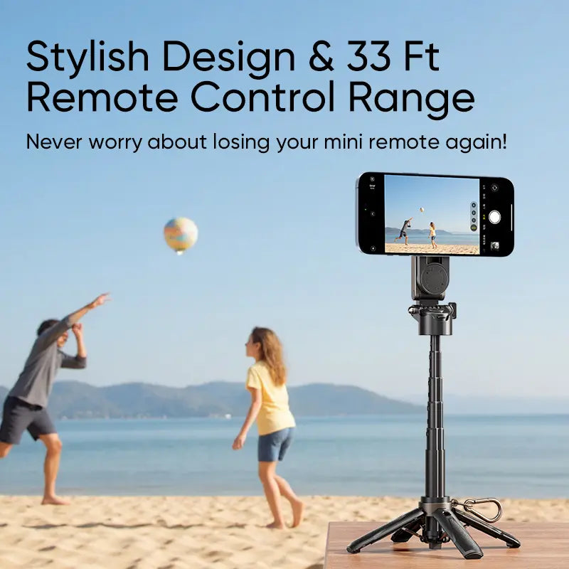Selfie Stick 4-in-1 Magnetic Tripod & Wireless Remote