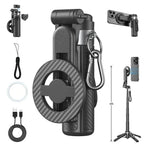Selfie Stick Magnetic Foldable Tripod 25 Inch